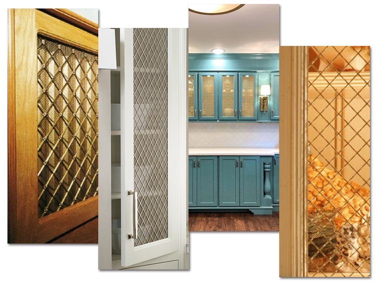 Decorative Mesh For Cabinets